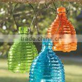 Hanging and Colored Glass Bee Catcher / Wasp Trap thumbnail-2
