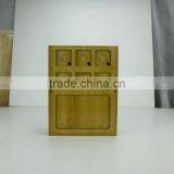 2015 New Design Pull Decorative Gift High-grade Bamboo Food Storage Box thumbnail-1