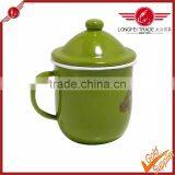 Sell Like Hot Cakes of Enamel Teacup With a Lid thumbnail-1