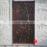 Outdoor Wall Relief Bronze Flos Chrysanthemi Sculpture thumbnail-2