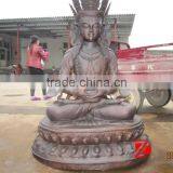 Famous Antique Bronze Buddha Statue for Temple Decoration thumbnail-2