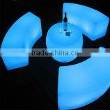 Led Used Park Benches Outdoor Bench Led Plastic Round Waiting Bench thumbnail-1