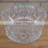 Clear Glass Candle Bowl Cup thumbnail-2