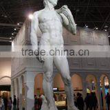 Life Size Stone Carving Art David Statue Male Nude Sculpture for Sale thumbnail-1