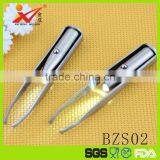 2016 New Arrival LED Lighted Eyebrow Tweezers BZS02 thumbnail-1