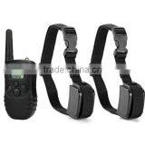 Rechargeable 300m Waterproof Electric Shock Vibra Remote Dog Pet Safe Training Collar thumbnail-1