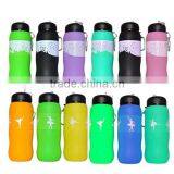 High Quality Direct Factory Silicone Traveling Water Bottle thumbnail-1