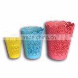 Plastic Trash Can Waste Bin Container thumbnail-6