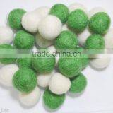 100% Wool Handmade Nursery Pom Pom Felt Balls Decoration Craft Kids Beads Supplies 2 cm thumbnail-5