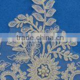 Luxury Design Net Embroidery Lace Trim Border Made in China thumbnail-4