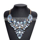 Luxury Crystal Gems Women Collar Necklace Jewelry thumbnail-5