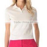 Women Polo Shirt, Short Sleeve, 95% Polyester - 5% Spandex thumbnail-1