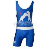 China Wrestling Singlets Gym Custom Tight Bodaywear thumbnail-3