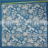 White Crochet Lace Fabric for Making Garments Flower Pattern thumbnail-1