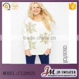 Beautiful Christmas Pullover Sweater Designs for Women thumbnail-1