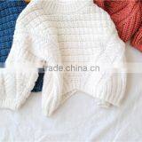 1-7 Years Wholesale 2017 New Autumn Knitted Solid Girls Sweaters (pick Size Color ) thumbnail-3