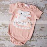 New Born Baby T Shirt Cute Easter Bunny Baby Clothing Baby Summer Rompers thumbnail-2