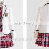 Juqian 2016 Wholesale Custom Colours School Skirt Suits Korean High School Uniforms Sets thumbnail-4