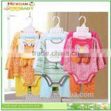 100% Cotton Autumn Europe 5pcs Rompers Suit Baby Clothing Sets thumbnail-1