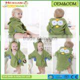 Hooded Animal Bathrobe Cartoon Baby Towel Character 10 thumbnail-3