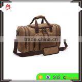 Unisex Big Capacity Canvas Travel Bag Custom Luggage Duffle Bag thumbnail-1