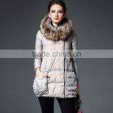 Women's Fitted Short Winter Luxury Down Jacket thumbnail-6