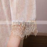 Top Fashion Style Large Size Gold t Shirt Women Plus Size T-shirt Fat Women t Shirt thumbnail-5