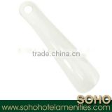 Disposable white hotel shoe horn