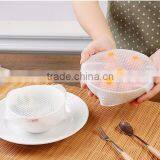 Amazon 2017 Hot Selling Stretch And Fresh For Keeping Food Fresh Film REUSABLE CLING WRAP thumbnail-1