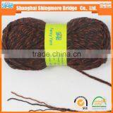China Supplier Wholesale Wool Acrylic Blended Fancy Yarn for Knitting Sacrf With Cheap Price thumbnail-2
