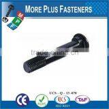 Made In Taiwan Button Head Fish Bolts With Round Head Oval Neck And Rolled Thread Track Bolt thumbnail-3