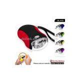 Mini Crank Dynamo LED Flashlight With Mobile Phone Charger