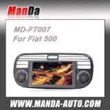 2 din Car DVD Gps for Fiat 500 With GPS DVD BT RDS Radio USB SD SLOT functions