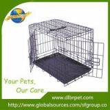 Economic Dog Cages(E-coating) With Plastic Tray,Factory Supply. thumbnail-3
