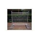 temporary construction chain link fence