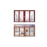 Hanging Sliding Doors-Red Wood,Sapele/Aluminium Doors/Aluminium Profiles thumbnail-1
