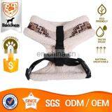 Customize Factory Price Fleece Nylon Dog Harness Vest My Pet Brand thumbnail-2