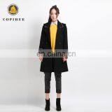 Chinese Credible Supplier Black Long Women Coat 2017 thumbnail-4