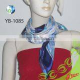 New Printed Design Fashion Polyester-Satin Scarf for Spring & Autumn