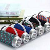 J5 Flashlight Wireless Bluetooth Speaker Outdoor Camping Lamp Portable Plug-in Card Mini-fabric Speaker thumbnail-1