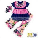 Posh Baby Ruffle Tunic Headband and Pant Fashion Clothes Boutique Girl Clothing thumbnail-1