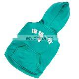 Xxs Green Sport Autumn Pet Hoody Clothes Dog Coats for Small Dogs thumbnail-1