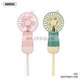 Remax F42 Portable Usb Rechargeable Standing Ruchy Series Mini Handheld Fan thumbnail-3