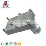Strong Flat Gearbox Reduction 12 Volt Electric High Torque 12v dc Gear Motor 300kg thumbnail-3