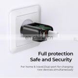 Custom LOGO L-QP204 EU Plug 20W Fast PD Charger With QC3.0 Fast Charging for IPhone 12 for Samsung thumbnail-6