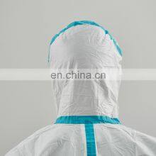 Type 5/6 Disposable Bound Stitched Seams Microporous Coveralls thumbnail-5