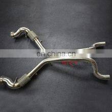 Exhaust Pipe for Porsche Panamera Titanium Exhaust Catback With Quad Double Tip thumbnail-5