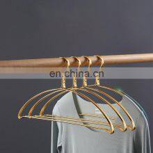 Heavy Duty Non Slip Branded Velvet Clothes Personalized Multi Wedding Children Luxury Gold Hangers thumbnail-2