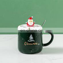 Affordable Creative Japanese Santa Luxury Christmas White Cup Ceramic Tea Cute Custom Coffee Mug thumbnail-4