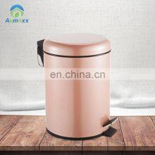 Mini Lixeira Pedal Bin 15L 12L Stainless Steel Waste Bin Trash Can Household Catalog Manufacturer